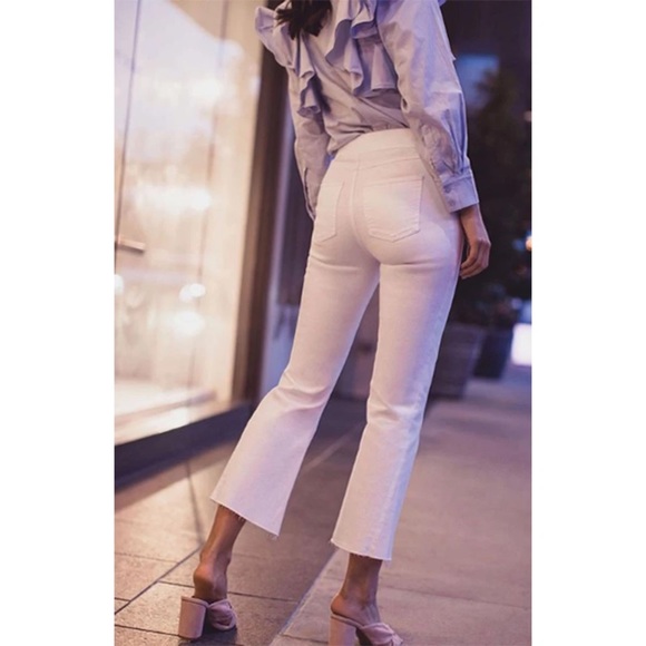SPANX Pants - Spanx Cropped Flared Denim Jeans